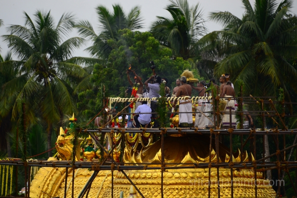 kumbabishekam Srirangam Golden vimana